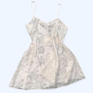 Vintage Victoria’s Secret Gold Label Bridal Bow Lingerie Slip Dress